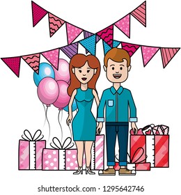 young people couple