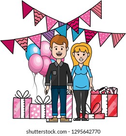 young people couple