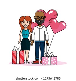 young people couple