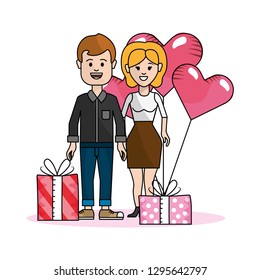 young people couple