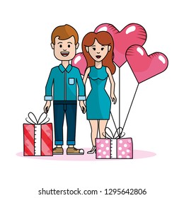 young people couple