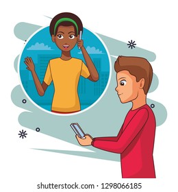 young people couple