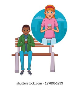 young people couple