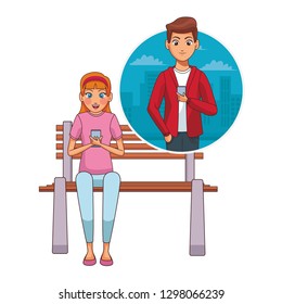 young people couple