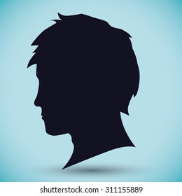 Young people design, vector illustration eps 10.
