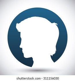 Young people design, vector illustration eps 10.
