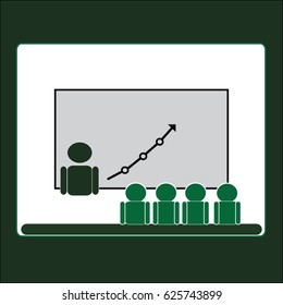 Young people education class. 