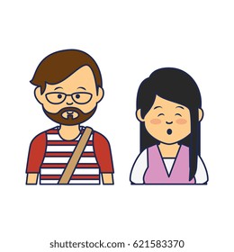 young people ethnicity characters