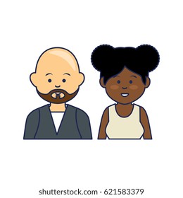 young people ethnicity characters