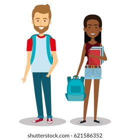 young people style character