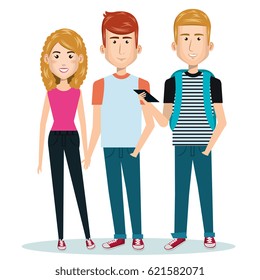 young people style characters