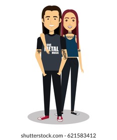 young people style characters