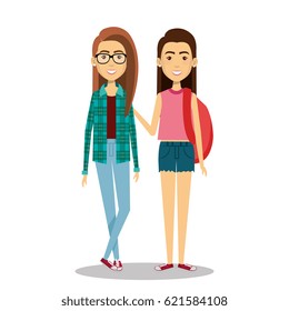 young people style characters