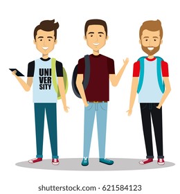 young people style characters