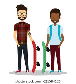 young people style characters