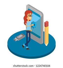 Young people and technical support