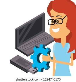 Young people and technical support