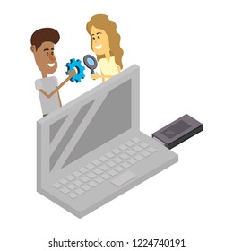 Young people and technical support