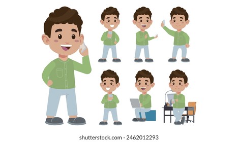 Young people using smart phones