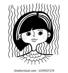 Young people. Vector illustration