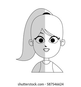 young pretty woman icon image 