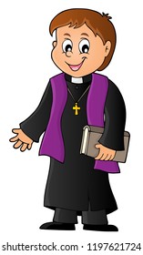 Priest Drawing Images, Stock Photos & Vectors | Shutterstock