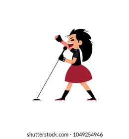 Cartoon Female Singer Images, Stock Photos & Vectors | Shutterstock