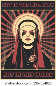 Young and Sexy Nun Original Poster 