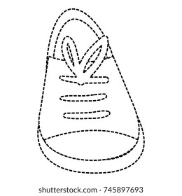 young shoes isolated icon