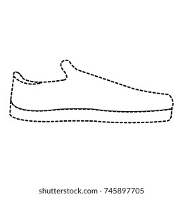 young shoes isolated icon
