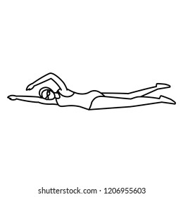 young swimmer design