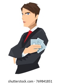 young tuxedo gambler guy
