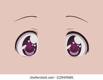 young violet  eyes