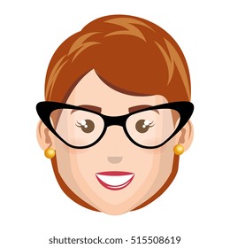 young woman avatar character