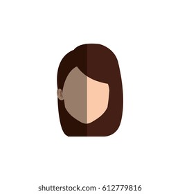 young woman avatar character