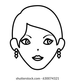 young woman avatar character