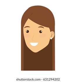 young woman avatar character