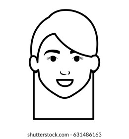 young woman avatar character