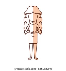 young woman avatar character