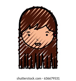 young woman avatar character