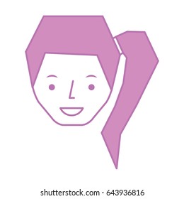 young woman avatar character