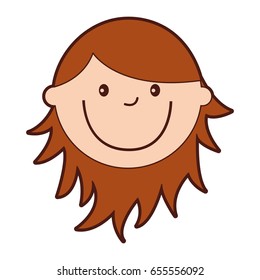 young woman avatar character