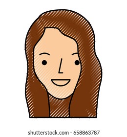 young woman avatar character