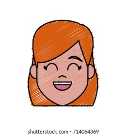 Young woman cartoon