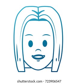 Young woman cartoon