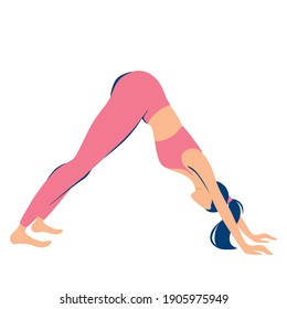 3,549 Downward facing dog Images, Stock Photos & Vectors | Shutterstock