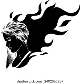 Young woman expressing anger, wrath, rage, fury isolated on white background. Concept of negative emotion, mental health, emotional management, aggressive and angry feeling. Flat vector character.