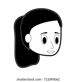 young woman icon image
