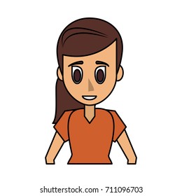young woman icon image 