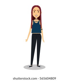 young woman lifestyle avatar